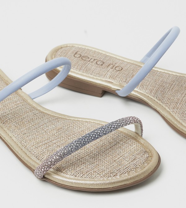 Beira Rio Beira Rio - Blue Flat Sandals
