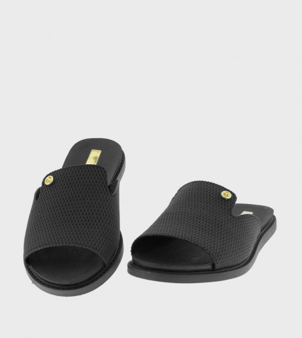 موليكا موليكا - أسود Flat Sandals
