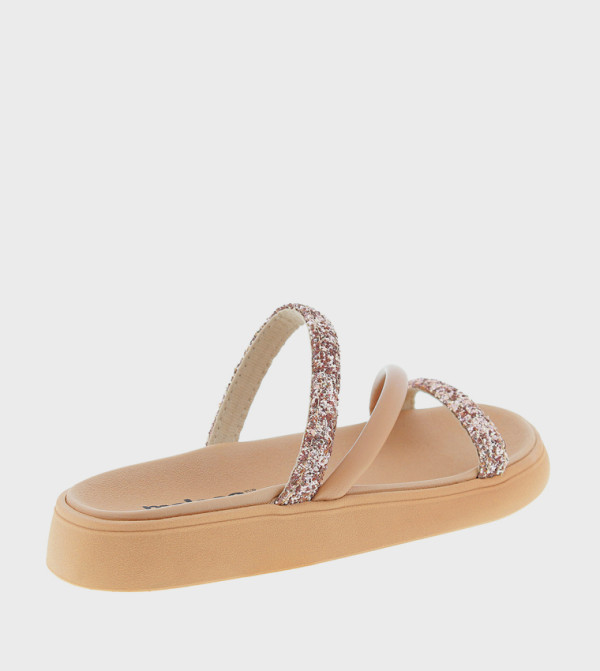 موليكا  - وردي Flat Sandals