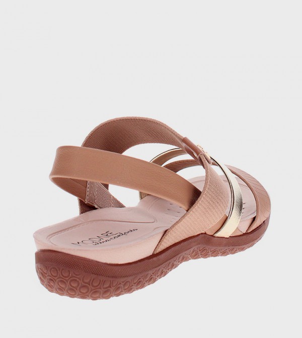 Modare  - Brown Flat Sandals