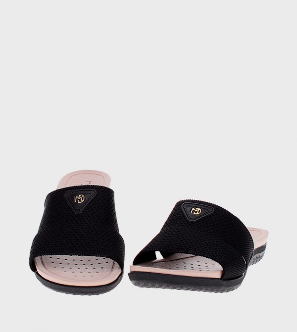Modare  - Black Flat Sandals