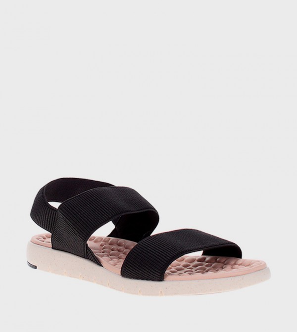 Modare  - Black Flat Sandals