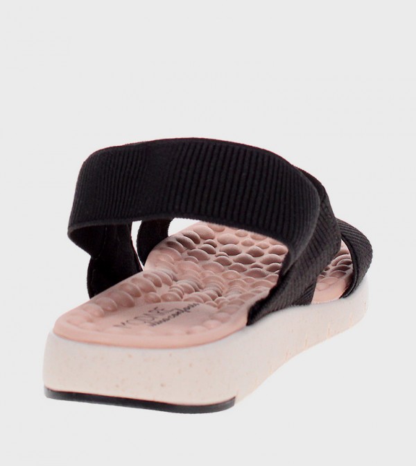 Modare  - Black Flat Sandals