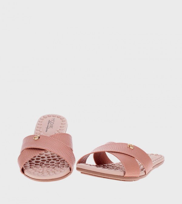 مودير  - لحمي Flat Sandals