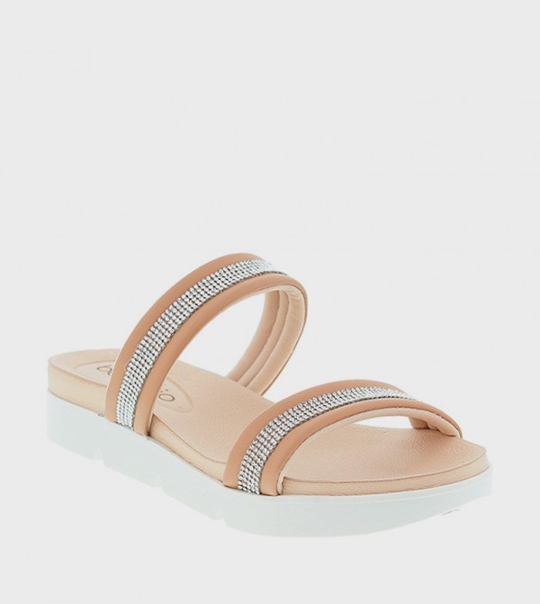 Beira Rio Beira Rio - Nude Flat Sandals