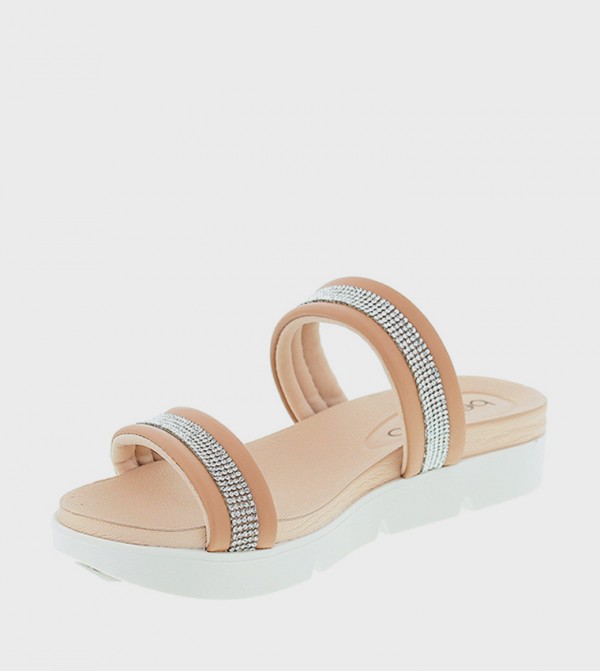 Beira Rio Beira Rio - Nude Flat Sandals