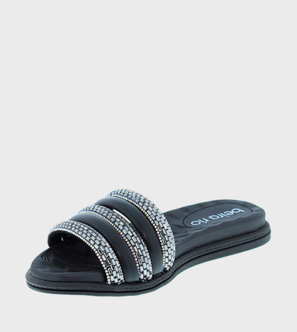 Beira Rio Beira Rio - Silver Flat Sandals