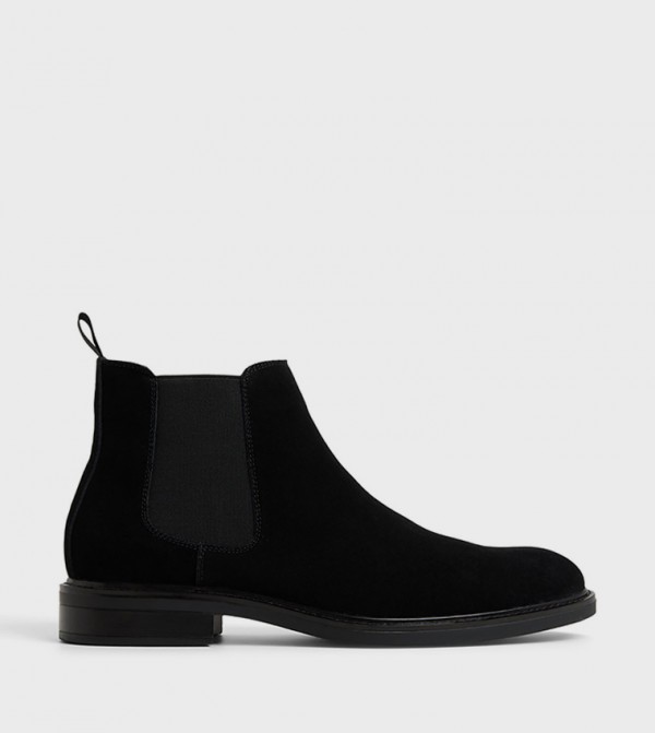 ألدو ألدو - أسود Chelsea Boots