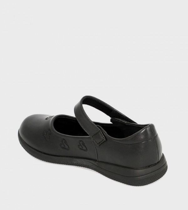 GEOOMNII  Formal Shoes - Black Slip-ons