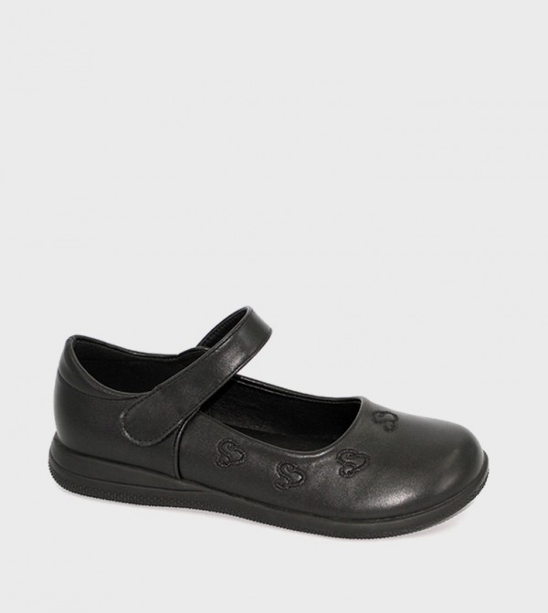 GEOOMNII  Formal Shoes - Black Slip-ons