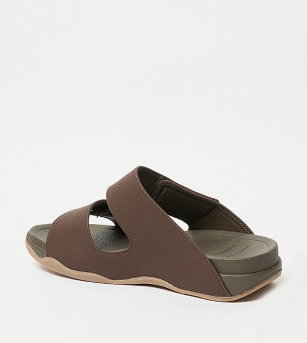 GEOOMNII  Arabic Sandals - Brown Arabic Sandals