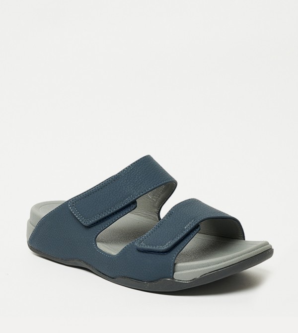 GEOOMNII  Sandals - Blue Arabic Sandals