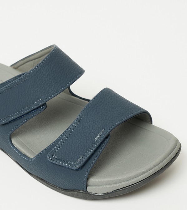GEOOMNII  Sandals - Blue Arabic Sandals