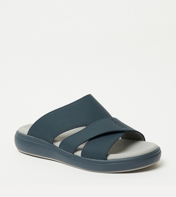 GEOOMNII  Arabic Sandals - Blue Arabic Sandals