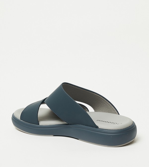 GEOOMNII  Arabic Sandals - Blue Arabic Sandals