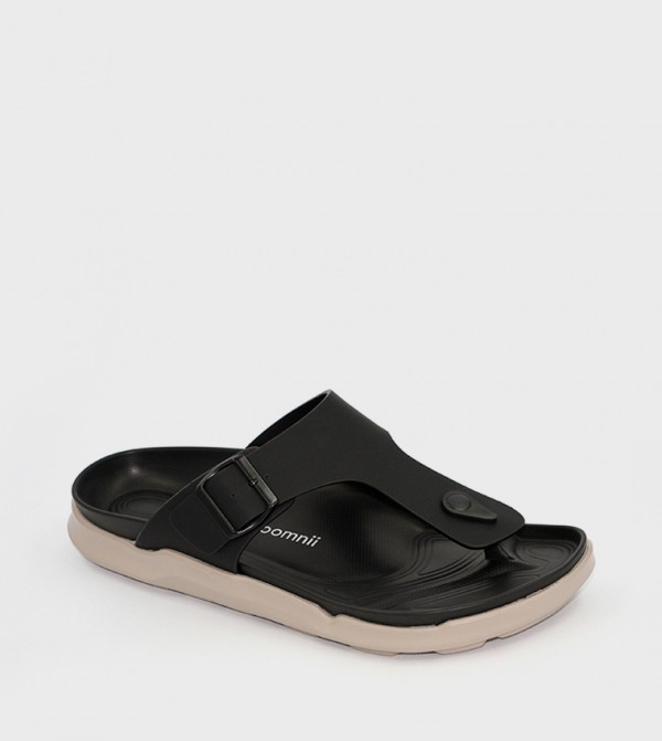 GEOOMNII  Sandals - Black Arabic Sandals