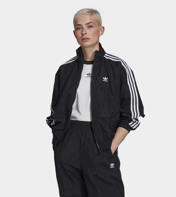 Adidas  Track Jackets - Black T-shirts