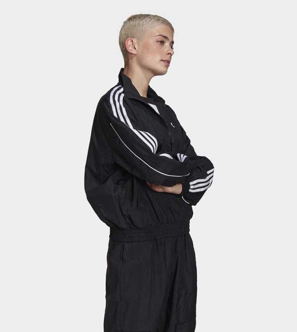 Adidas  Track Jackets - Black T-shirts