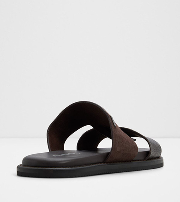 ألدو ألدو - بني داكن صنادل كاجوال