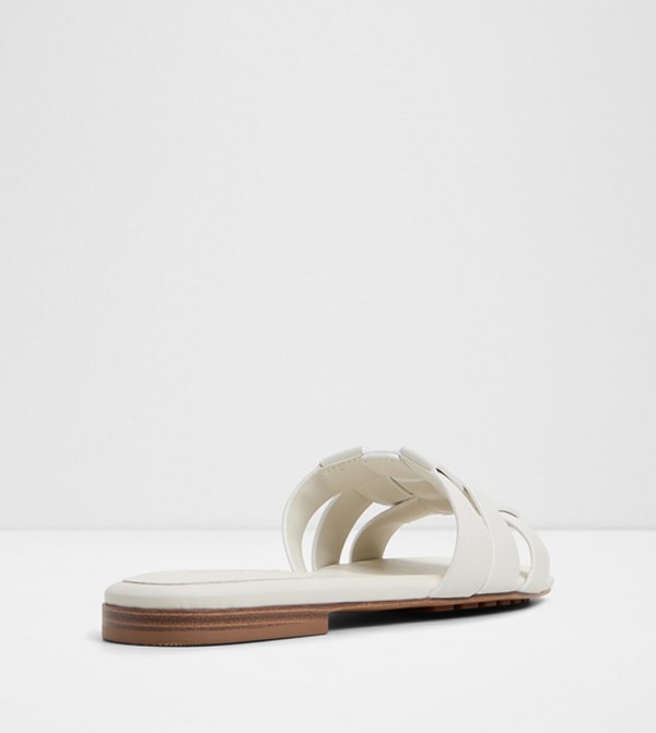 Aldo  Flat Sandals - White Flat Sandals