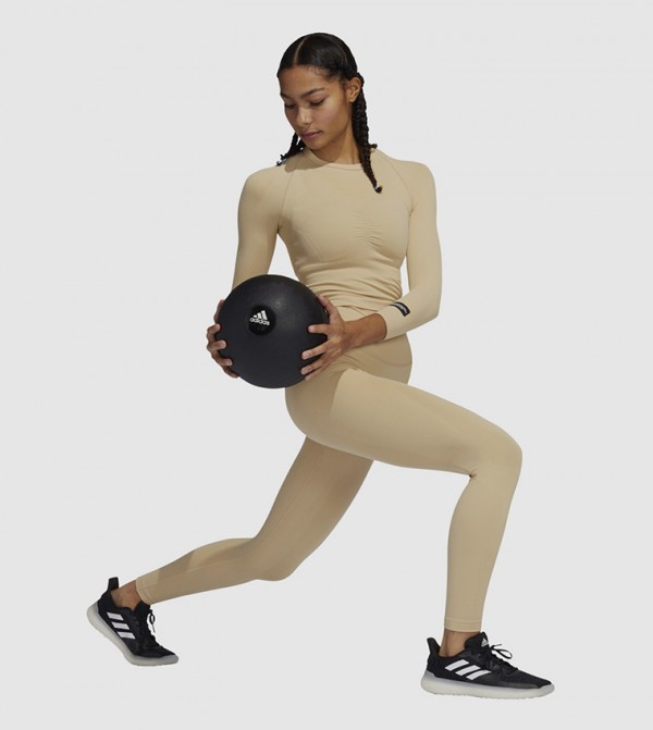 Adidas  Sportswear - Beige Tights