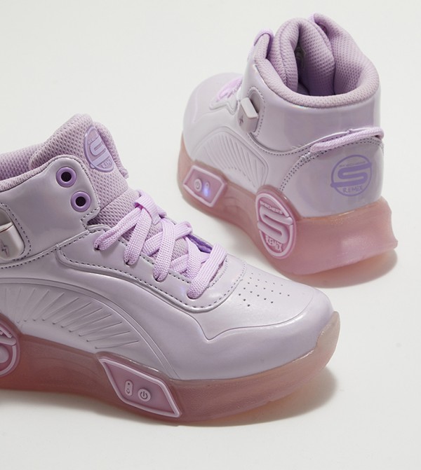 Skechers Sneakers - Purple High Top