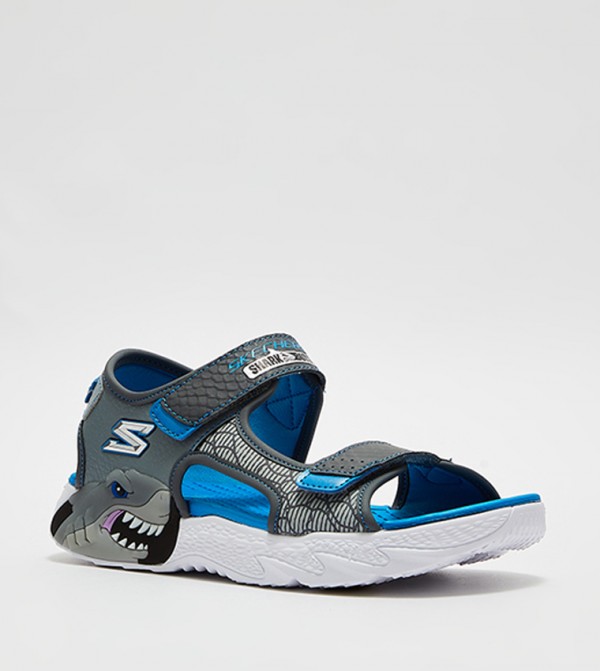 سكيتشرز سكيتشرز - CHARCOAL Flat Sandals