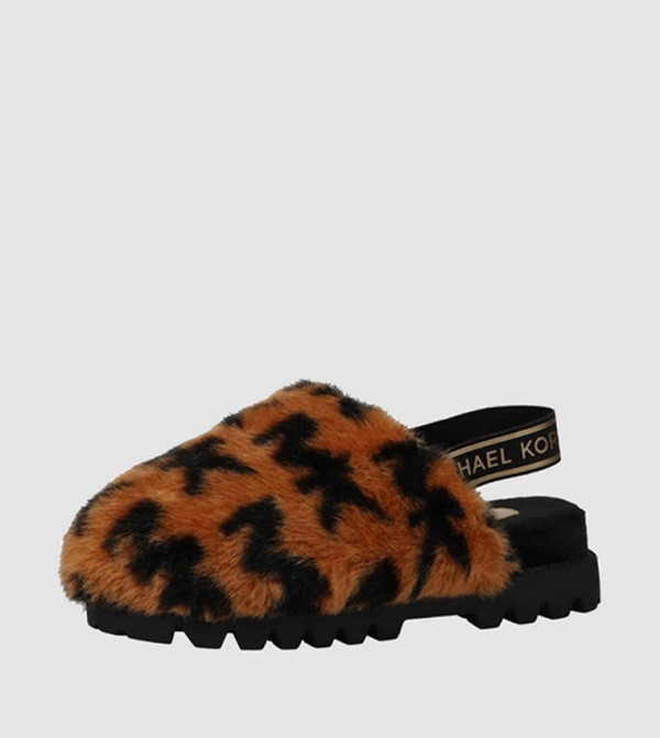 Michael Kors  - Tan Slides