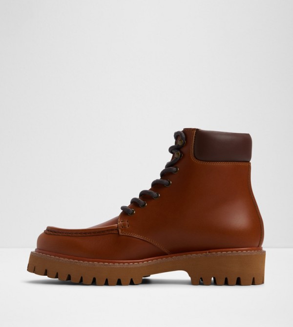 Aldo Boots - Brown Lace up Boots