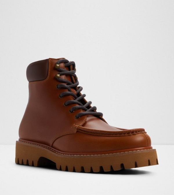 Aldo Boots - Brown Lace up Boots