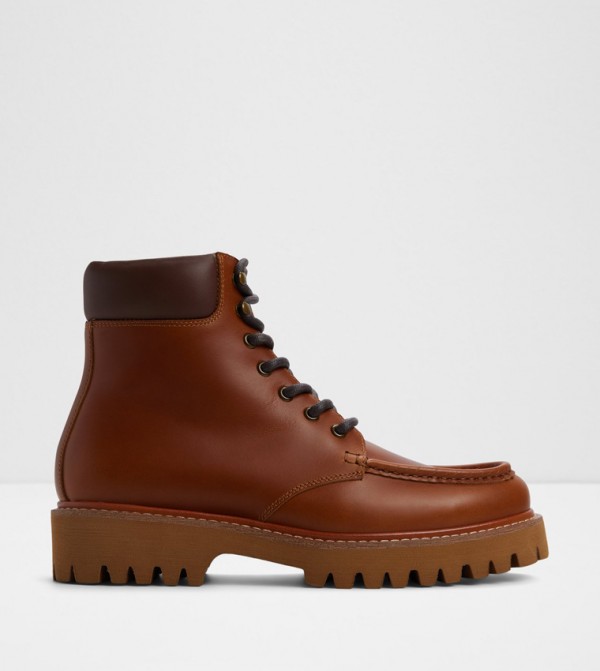 Aldo Boots - Brown Lace up Boots