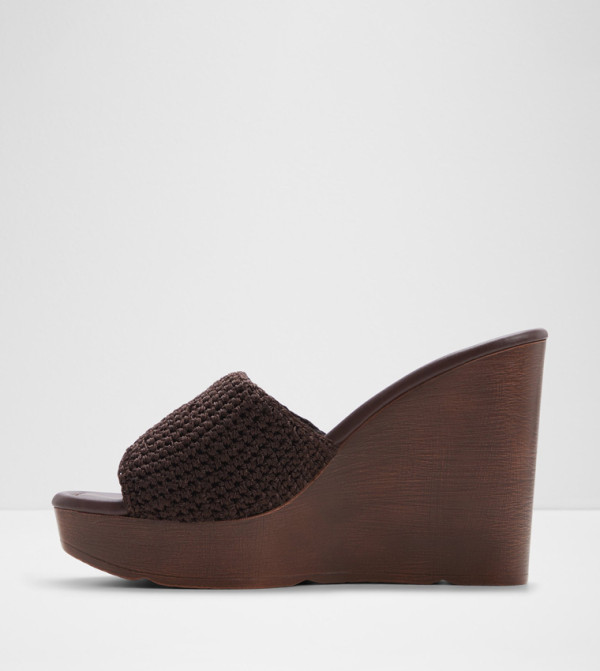 Aldo  Shoes - Brown Wedges