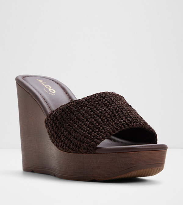Aldo  Shoes - Brown Wedges