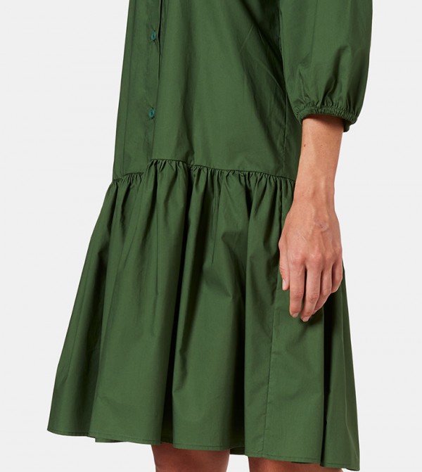 SUNDEK SUNDEK - Green Casual Dresses