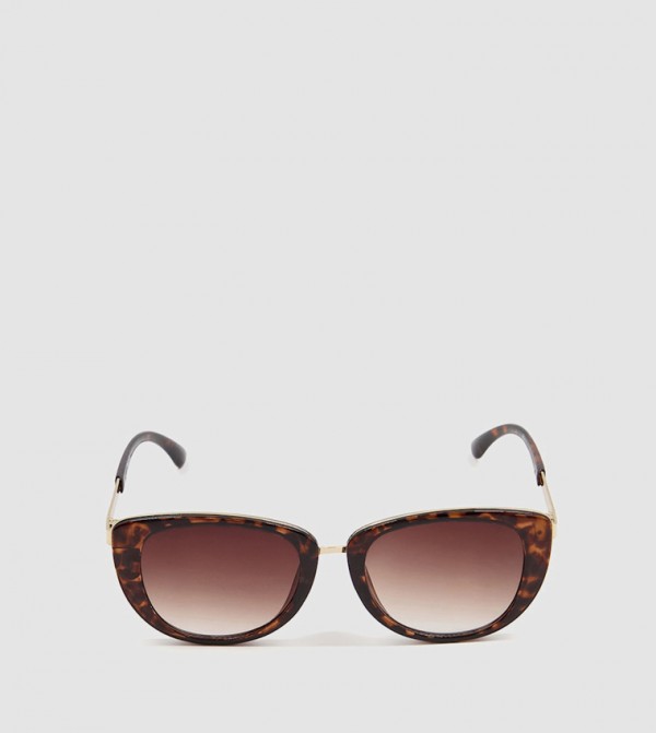 Dune London  Sunglasses - Brown Cat Eye