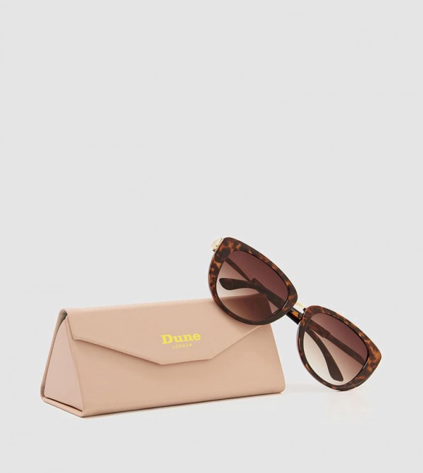 Dune London  Sunglasses - Brown Cat Eye