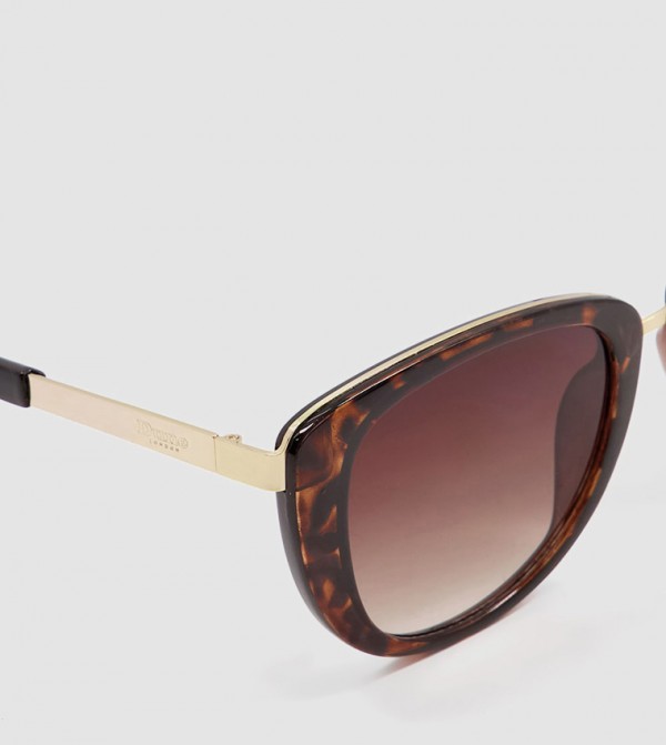 Dune London  Sunglasses - Brown Cat Eye