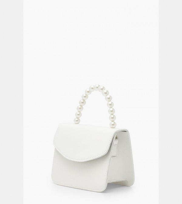بوهو  حقائب - أبيض Handheld Bags