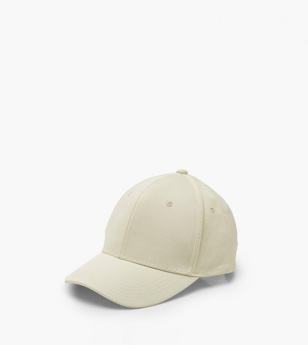 boohoo  Caps & Hats - Cream Baseball Caps