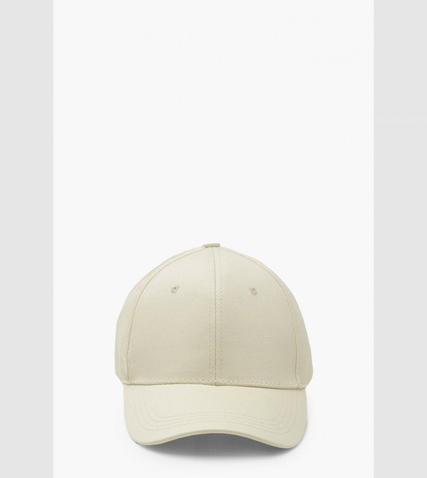 boohoo  Caps & Hats - Cream Baseball Caps