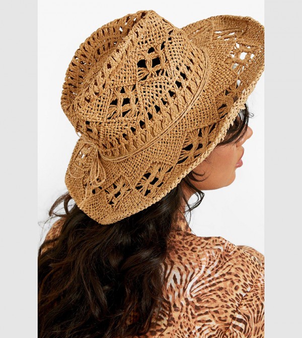 boohoo  Caps & Hats - Brown Hats