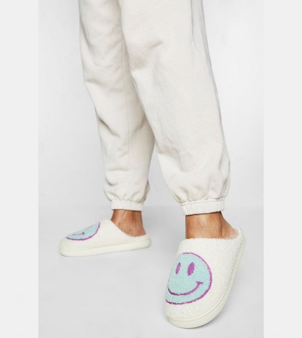 boohoo - Outlet  - White Bedroom Slippers