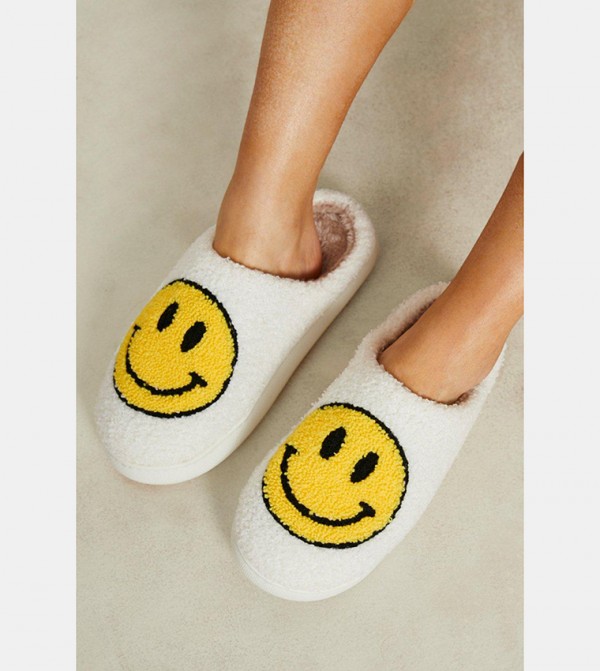 boohoo  - Yellow Flip Flop