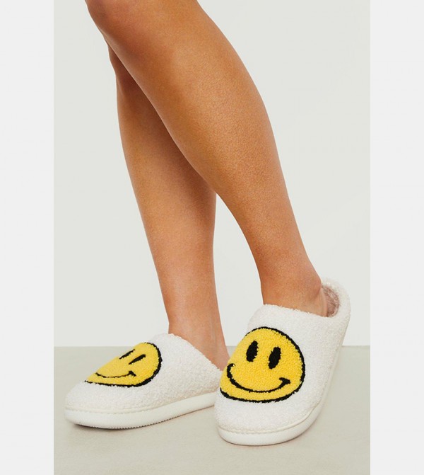 boohoo  - Yellow Flip Flop