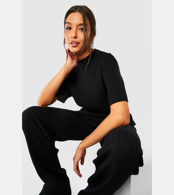 boohoo  Co-Ord Set - Black Co-Ord Sets