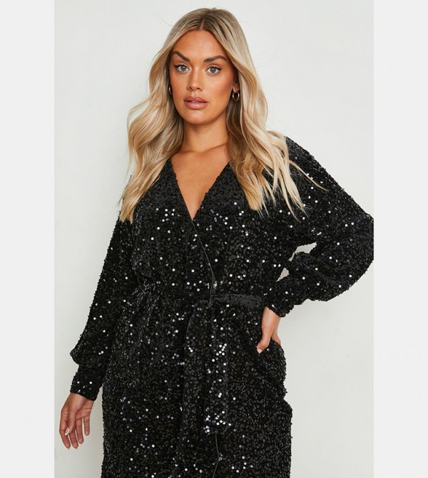 boohoo  Clothing - Black Casual Dresses