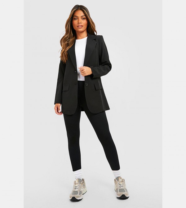 boohoo  Blazers - Black Blazers