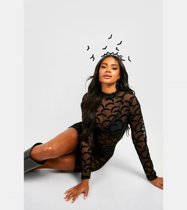 بوهو فساتين - أسود فساتين كاجوال