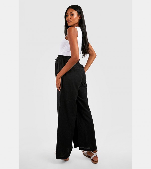 boohoo  Maternity Clothing - Black Pants & Leggings