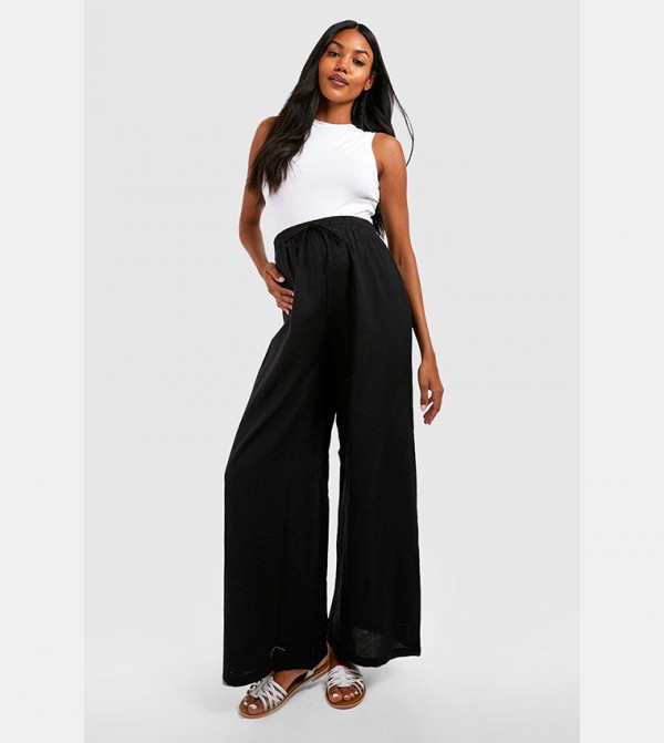 boohoo  Maternity Clothing - Black Pants & Leggings